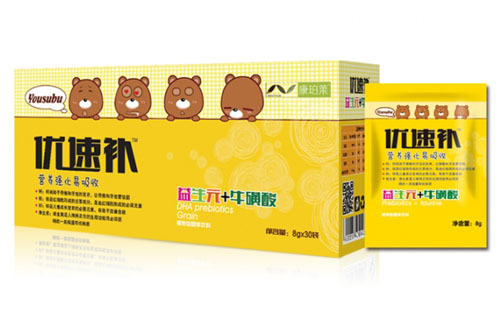 康珀莱优速益生元+牛磺酸盒装