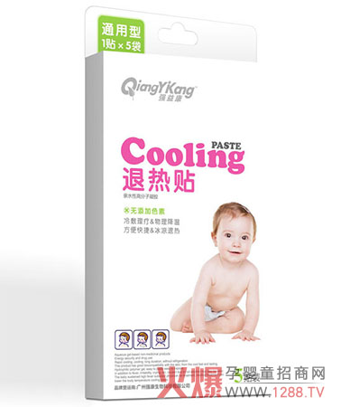 强益康退热贴 物理降温退热快-产品资讯|火爆孕