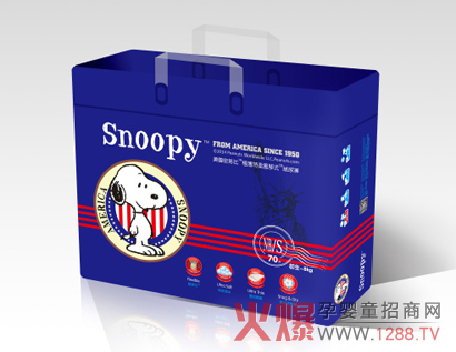 史努比全芯体纸尿裤 第三代E芯体贴身侧漏-产