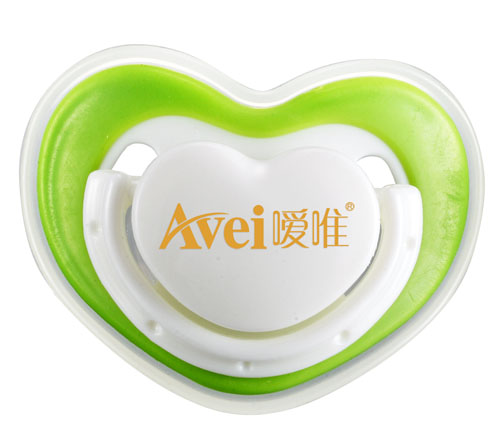 嗳唯婴幼儿双色成长型安抚奶嘴