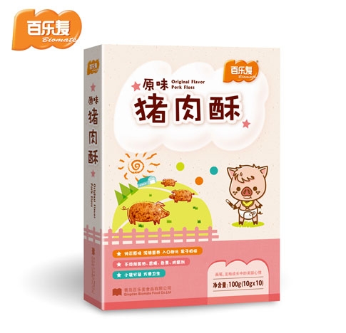 百乐麦猪肉酥