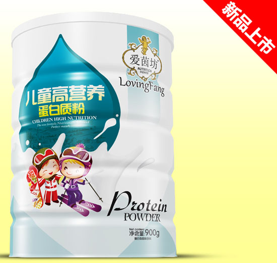 愛(ài)茵坊兒童高營(yíng)養蛋白質(zhì)粉鐵聽(tīng)900g