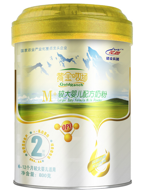 黄金牧场M+较大婴儿配方奶粉-火爆孕婴童招商