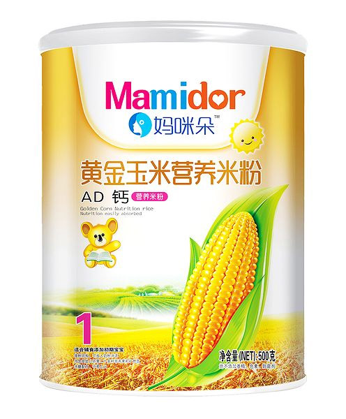 媽咪朵AD鈣黃金玉米營(yíng)養米粉