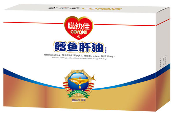聪幼佳鳕鱼肝油凝胶糖果