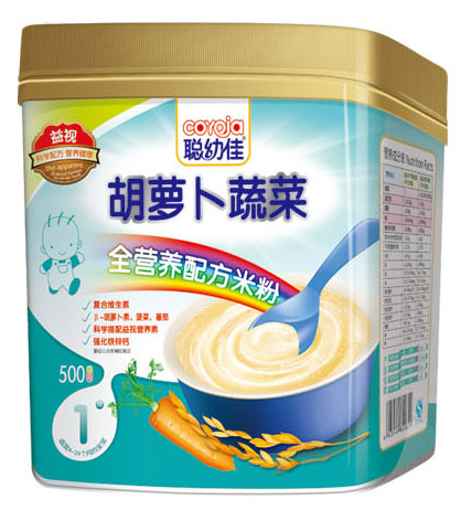 聰幼佳胡蘿卜蔬菜全營(yíng)養配方米粉