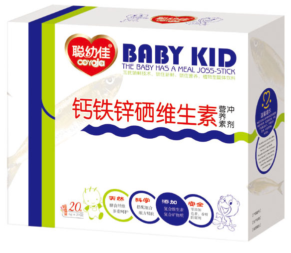 聪幼佳钙铁锌硒维生素营养素冲剂