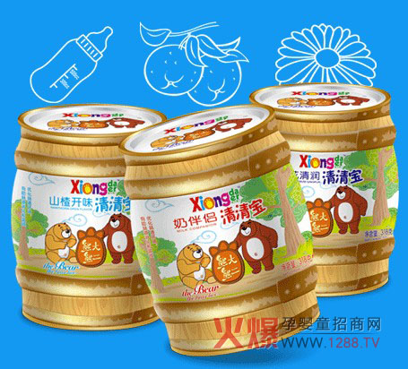 熊大熊二清清宝 宝宝肠道优化首选-产品资讯|火