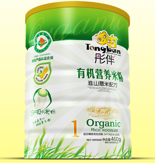 彤伴淮山薏米有機米粉鐵聽(tīng)裝1段