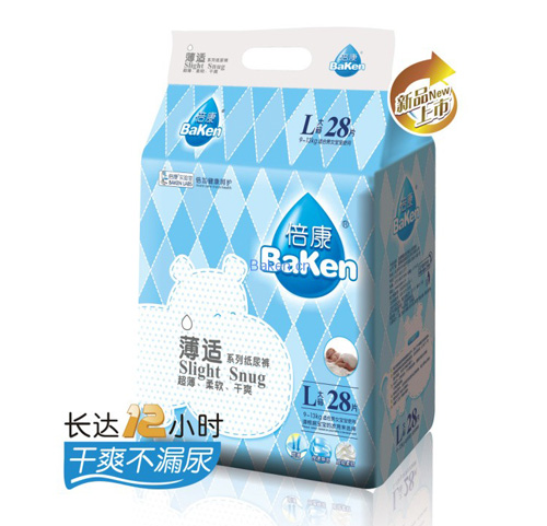倍康薄适系列婴儿纸尿裤L码