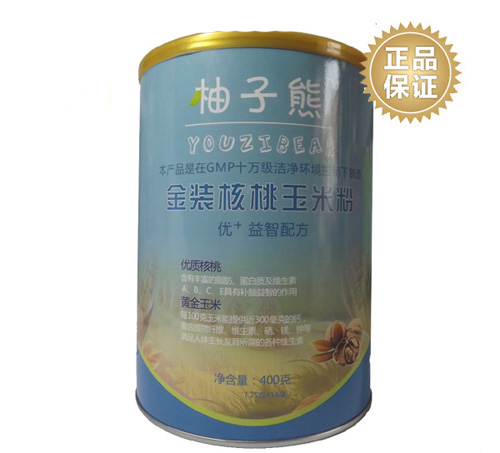 柚子熊金装核桃玉米粉