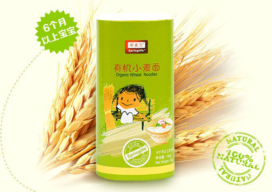 新食力儿童有机小麦面条180g