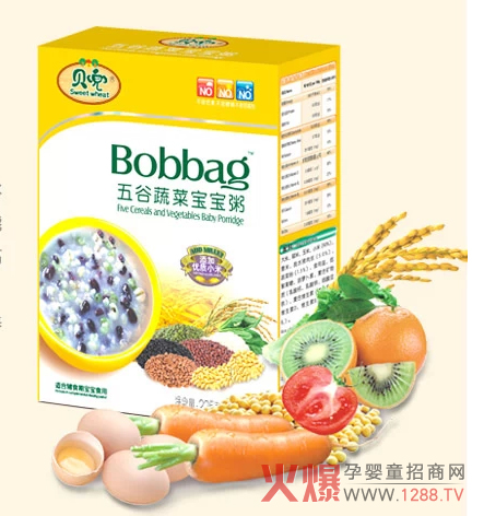 贝兜五谷蔬菜宝宝营养粥 养胃健胃-产品资讯|火