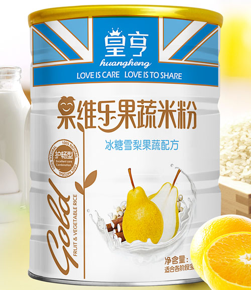 皇亨果维乐果蔬米粉冰糖雪梨果蔬配方