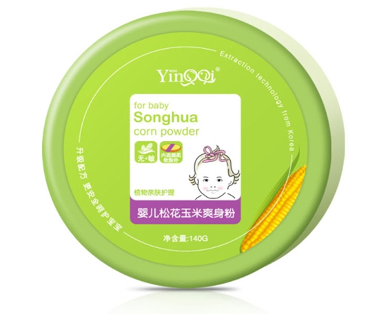 小嬰奇嬰兒松花玉米爽身粉140g