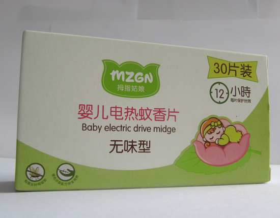 拇指姑娘嬰兒電熱蚊香片無味型