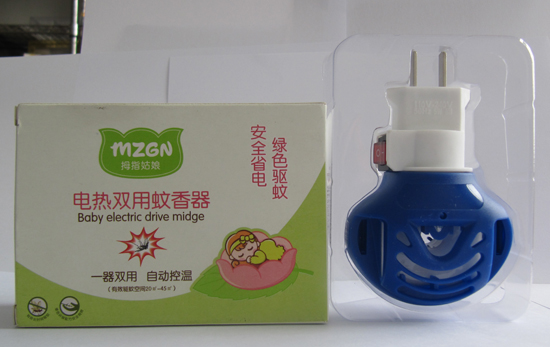 拇指姑娘嬰兒電熱雙用蚊香器