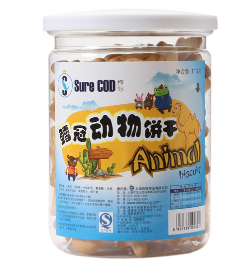鱈冠動(dòng)物餅干