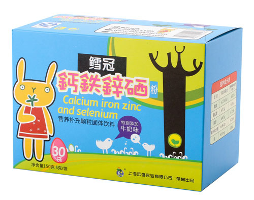 鱈冠鈣鐵鋅硒粉牛奶味
