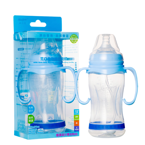 孩之宝变色感温奶瓶包装品