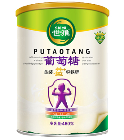 世雅金装益+钙铁锌葡萄糖听装