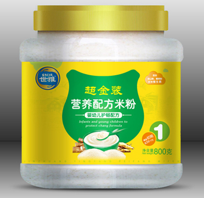 世雅超金装婴幼儿护畅营养米粉