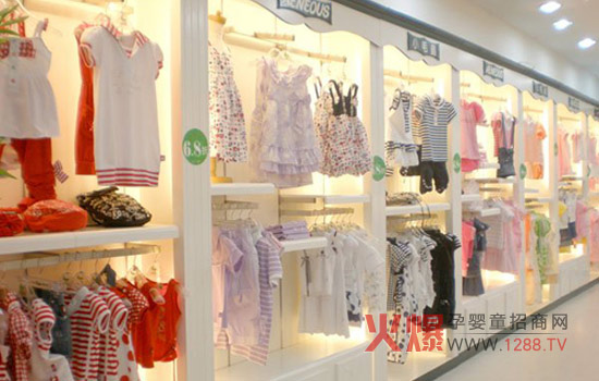 婴童服饰陈列色彩搭配您知多少