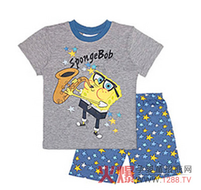 六一儿童时尚专场 海绵宝宝童装网购直销大降