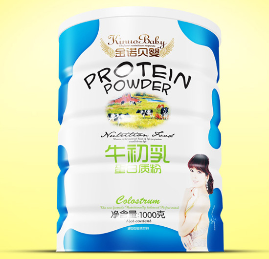 金诺贝婴牛初乳蛋白质粉铁听
