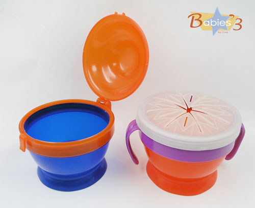 贝三宝防滑点心碗