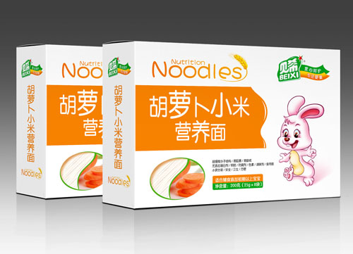 贝希胡萝卜小米营养面