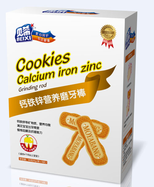 贝希钙铁锌营养磨牙棒