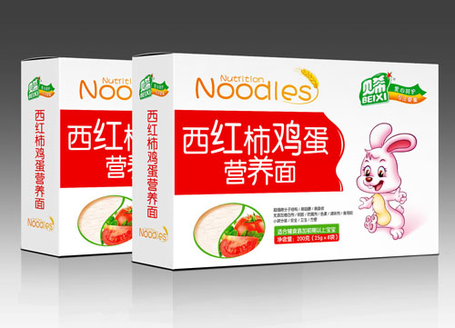 贝希西红柿鸡蛋营养面