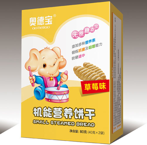 奧德寶草莓味機能營(yíng)養餅干