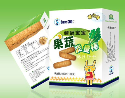 鱈冠果蔬能量棒－磨牙棒
