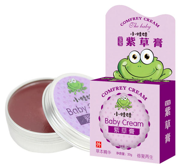 小蛙娃紫草膏小盒装