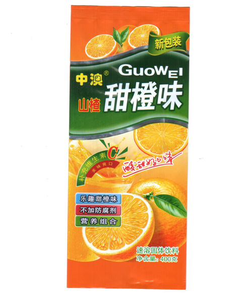 中澳山楂甜橙味速溶固体饮料400g