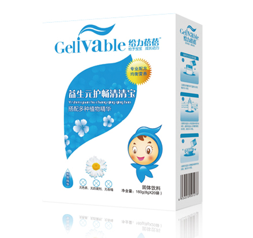 给力蓓蓓益生元护畅清清宝(盒)