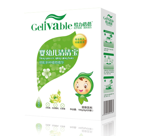 给力蓓蓓婴幼儿清清宝(盒)