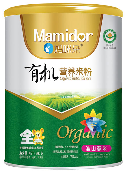 媽咪朵淮山薏米有機營(yíng)養米粉