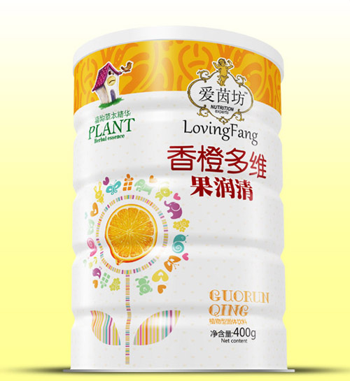 愛(ài)茵坊香橙多維果潤清鐵聽(tīng)