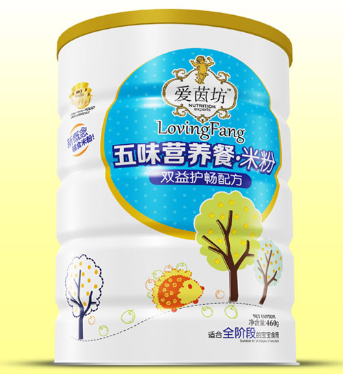 愛(ài)茵坊雙益護暢五味營(yíng)養餐米粉鐵聽(tīng)