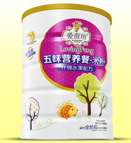 愛(ài)茵坊什錦水果五味營(yíng)養餐米粉鐵聽(tīng)