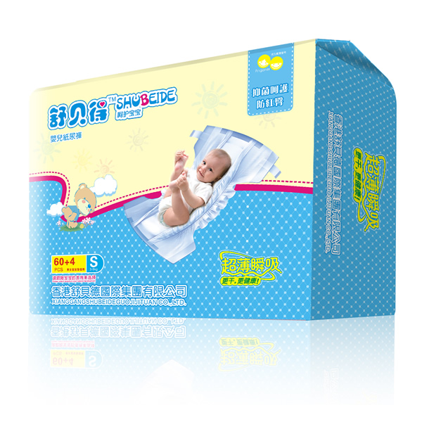 舒贝得大耳朵超弹纸尿裤K44-64-火爆孕婴童招