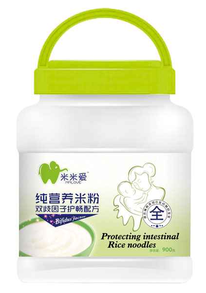 米米爱双歧因子护畅配方纯营养米粉-火爆孕婴