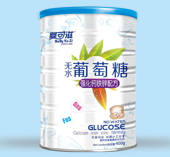 嬰可滋強化鈣鐵鋅無(wú)水葡萄糖聽(tīng)裝