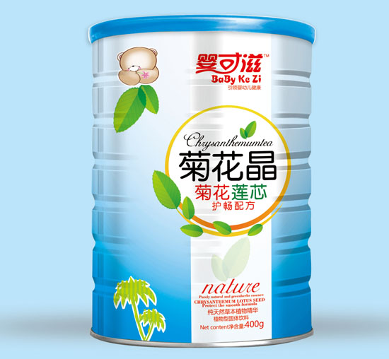 嬰可滋菊花蓮心護暢菊花晶聽(tīng)裝