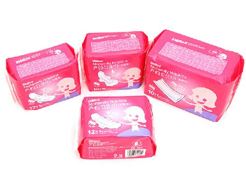 可亲产妇卫生巾绵柔亲肤套装