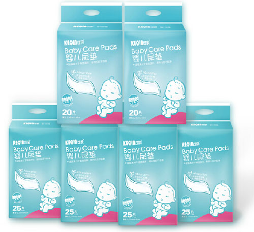 可亲婴儿尿垫6包140片套装