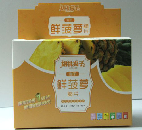 胡桃夹子冻干菠萝脆片